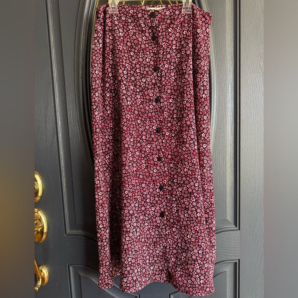 Christopher & banks floral skirt